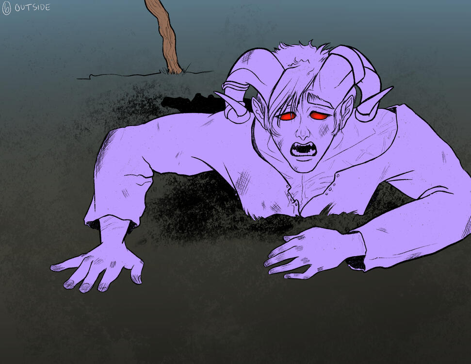 Critical Role Inktober 2020: Mollymauk