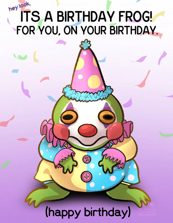 Clown Card